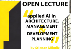 Open Lecture on Applied AI in Architecture, Management, and Development Planning